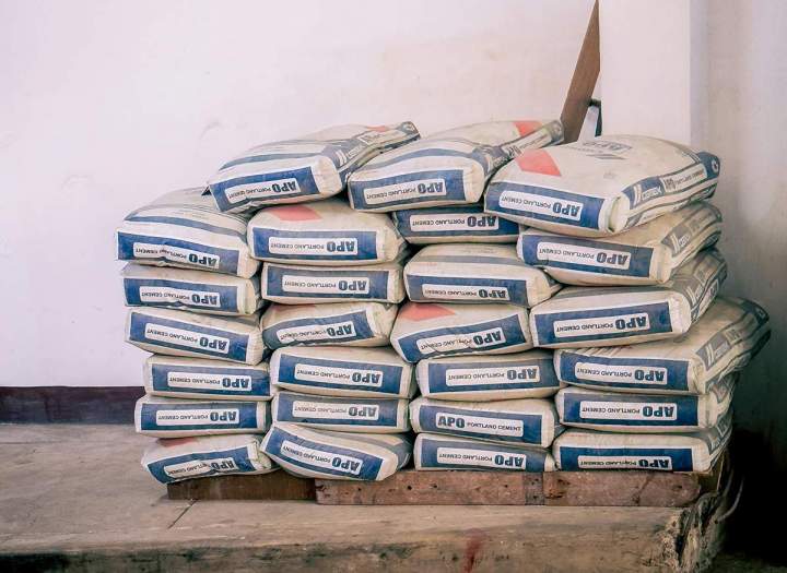 Vente de matériaux de maçonnerie